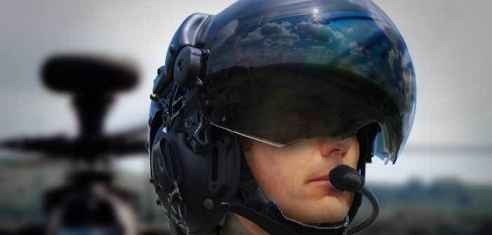 Έξυπνη κάσκα πιλότου με ενσωματωμένη νυχτερινή όραση